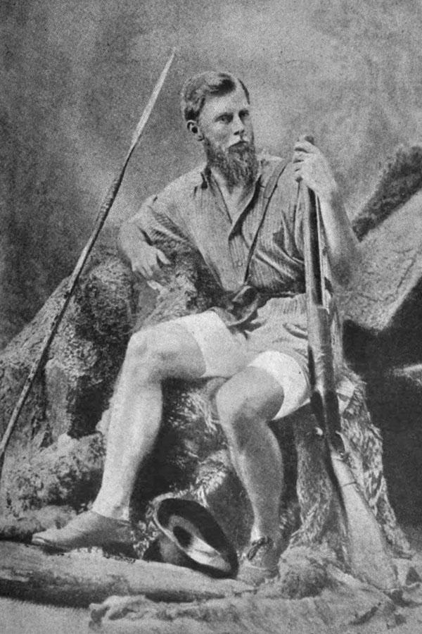 Frederick Courtney Selous, one of the pioneers of big game hunting in Africa.