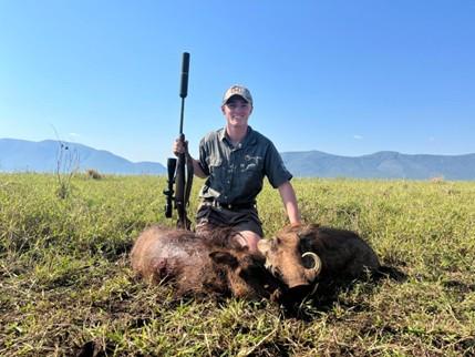 Two warthog sows harvested.
