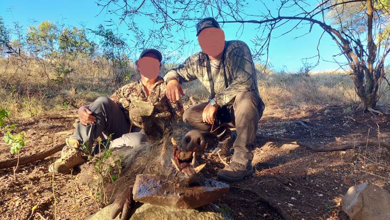 3 x Rusa Deer & 1 x Wild Boar on a Mauritius Hunting Safari