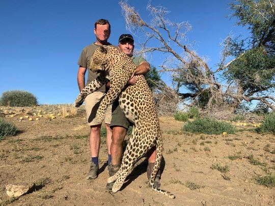 Leopard Hunting in Namibia & Brown Hyena Cancelation Hunt