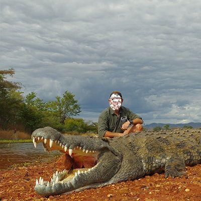 Hunt Giant Crocodile or a Hippo in Zambezi,  Lake Kariba