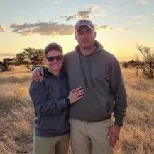 Werner and Carmen, SA Outfitters