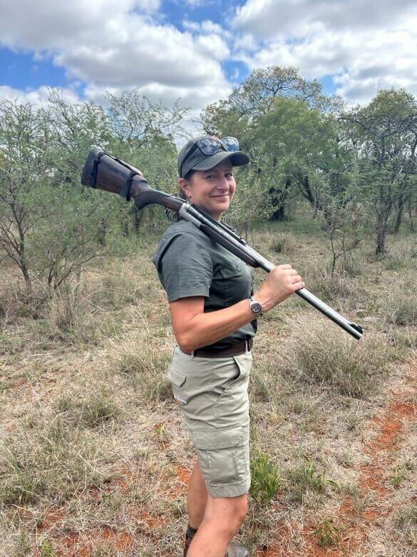 Game hunting safaris allow women a variety of physical and psychological benefits.