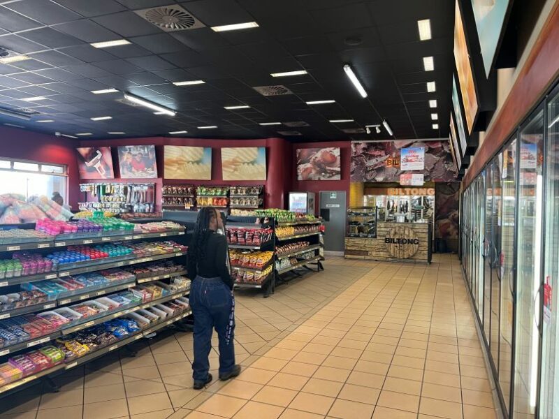 Gas station convenience store