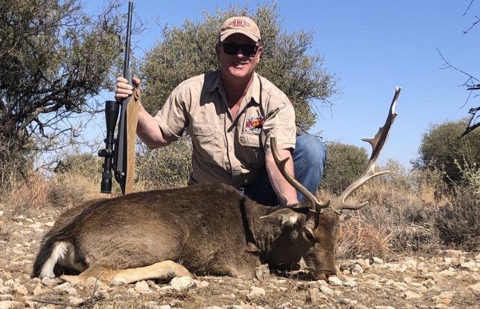 Plainsgame hunting Fallow Deer in Northern Cape